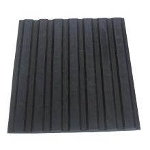 3mm-6mm anti slide broad ribbed rubber floor matting for Toile Floor